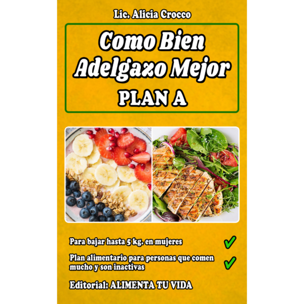 COMO BIEN ADELGAZO MEJOR- PLAN A